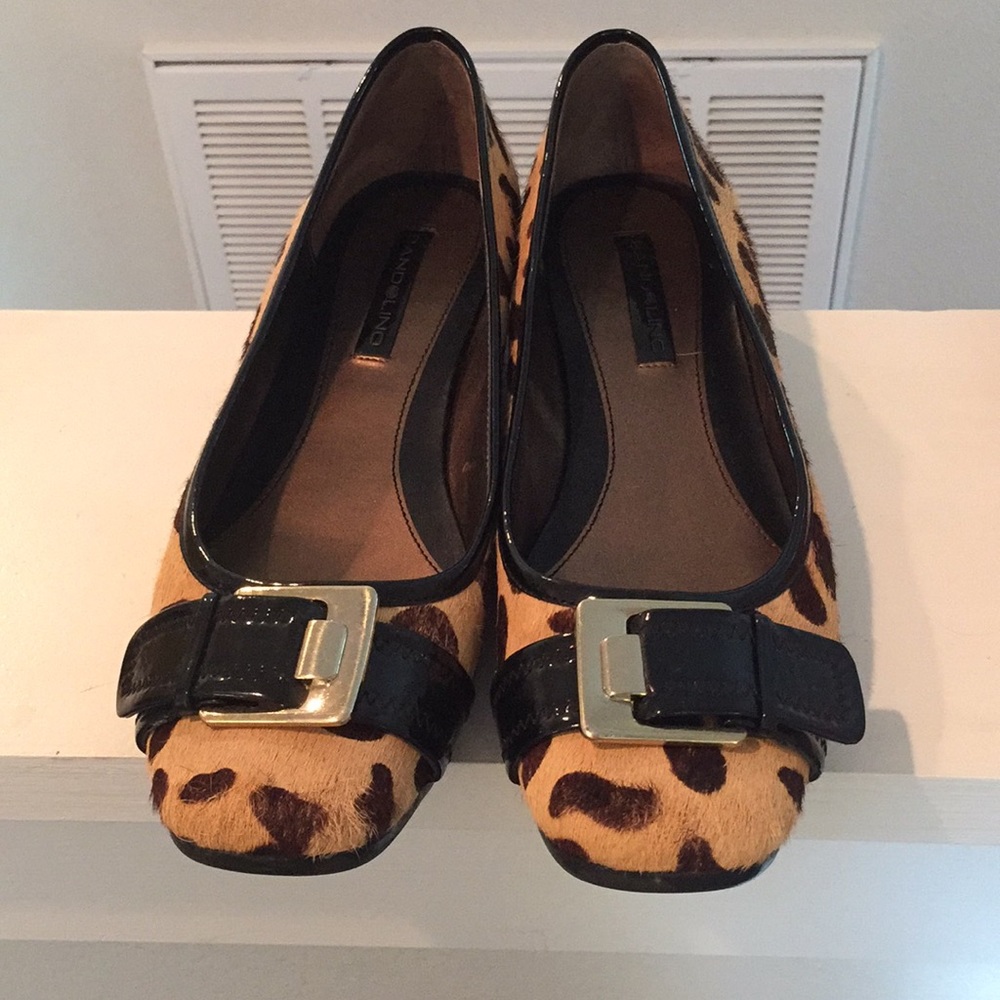 Leopard print Bandolino flats
